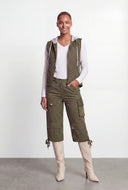 Quilted Hooded Vest