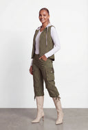 Quilted Hooded Vest