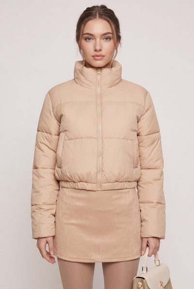 Zip Puffer Jacket
