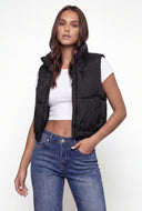 Eleanor Mock Neck Puffer Vest