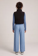 Corduroy Zip Vest