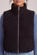Corduroy Zip Vest