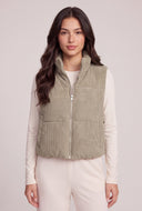Corduroy Zip Vest