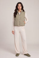 Corduroy Zip Vest
