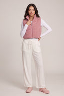 Corduroy Zip Vest