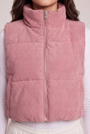 Corduroy Zip Vest