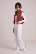 Corduroy Zip Vest