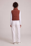 Corduroy Zip Vest