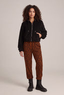 Sherpa Hooded Zip Jacket