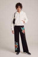Sherpa Hooded Zip Jacket