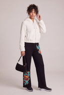 Sherpa Hooded Zip Jacket
