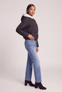 Hooded Zip Puffer Jacket