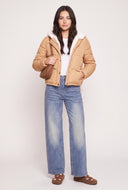 Hooded Zip Puffer Jacket