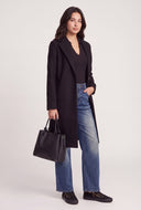 Single Button Long Coat