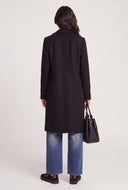 Single Button Long Coat