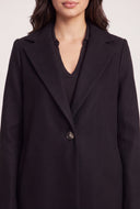 Single Button Long Coat