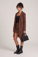 Single Button Long Coat