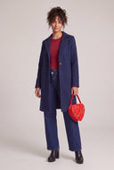 Single Button Long Coat