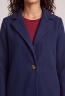 Single Button Long Coat