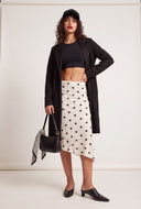 Faux Suede Long Coat