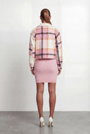 Noemi Plaid Sherpa Lined Shacket