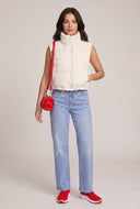 Charley Sherpa Lined Puffer Vest