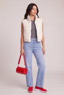 Charley Sherpa Lined Puffer Vest