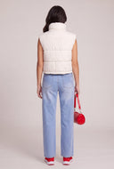 Charley Sherpa Lined Puffer Vest