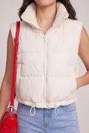 Charley Sherpa Lined Puffer Vest