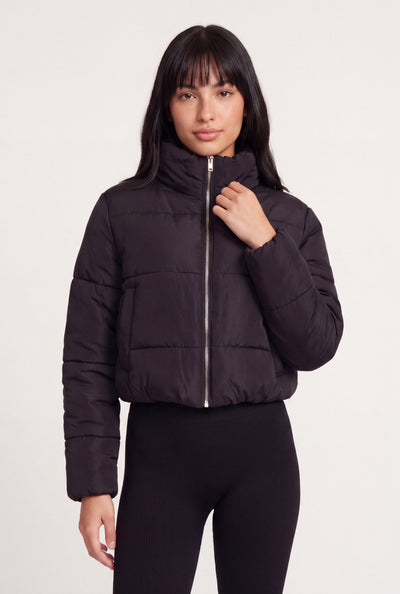 Crop Puffer Jacket