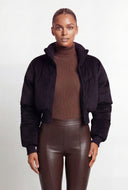Holland Corduroy Cropped Puffer Jacket