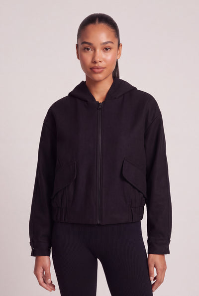 Hooded Zip Jacket