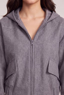 Hooded Zip Jacket
