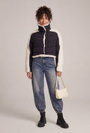 Crop Sherpa Jacket