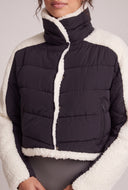 Crop Sherpa Jacket