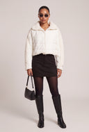 Crop Sherpa Jacket