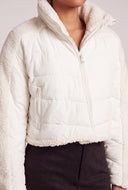 Crop Sherpa Jacket