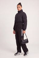 Quilted Crop Puffer Jacket
