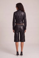 Vegan Leather Moto Jacket