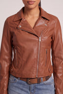 Vegan Leather Moto Jacket