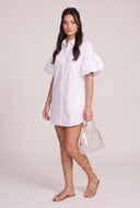 Katrina Bubble Sleeve Shirt Dress
