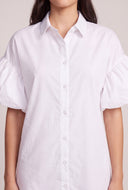 Katrina Bubble Sleeve Shirt Dress