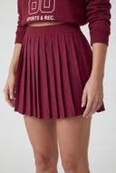 Evelynn Mini Pleated Skater Skirt