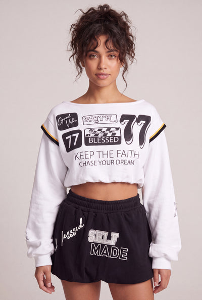 Bellamy Crop Sweatshirt