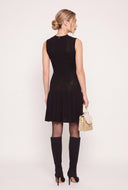 Sleeveless Pleated Mini Dress