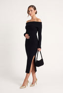 Fold Over Maxi Dress