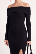 Fold Over Maxi Dress