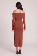 Fold Over Maxi Dress
