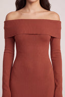 Fold Over Maxi Dress