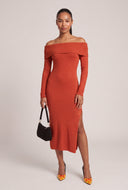 Fold Over Maxi Dress